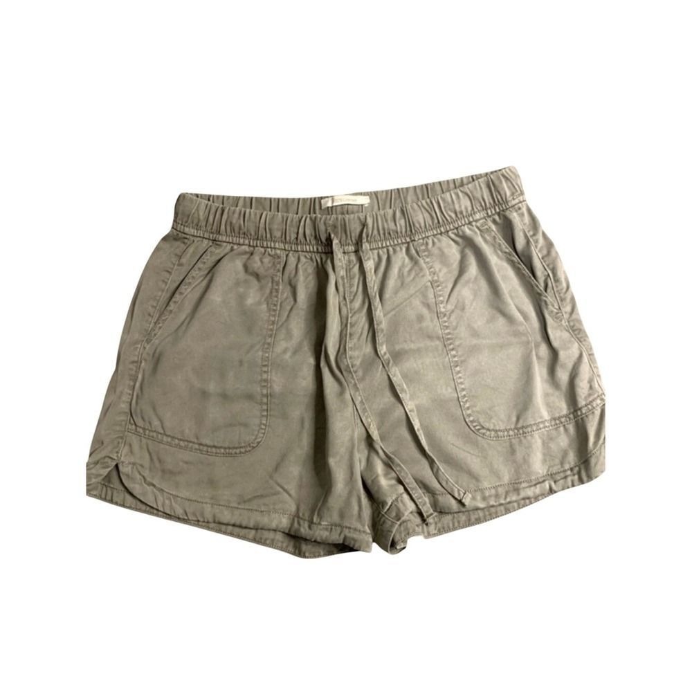 Cynthia Rowley Khaki Shorts Women‎ Medium 100% Lyocell